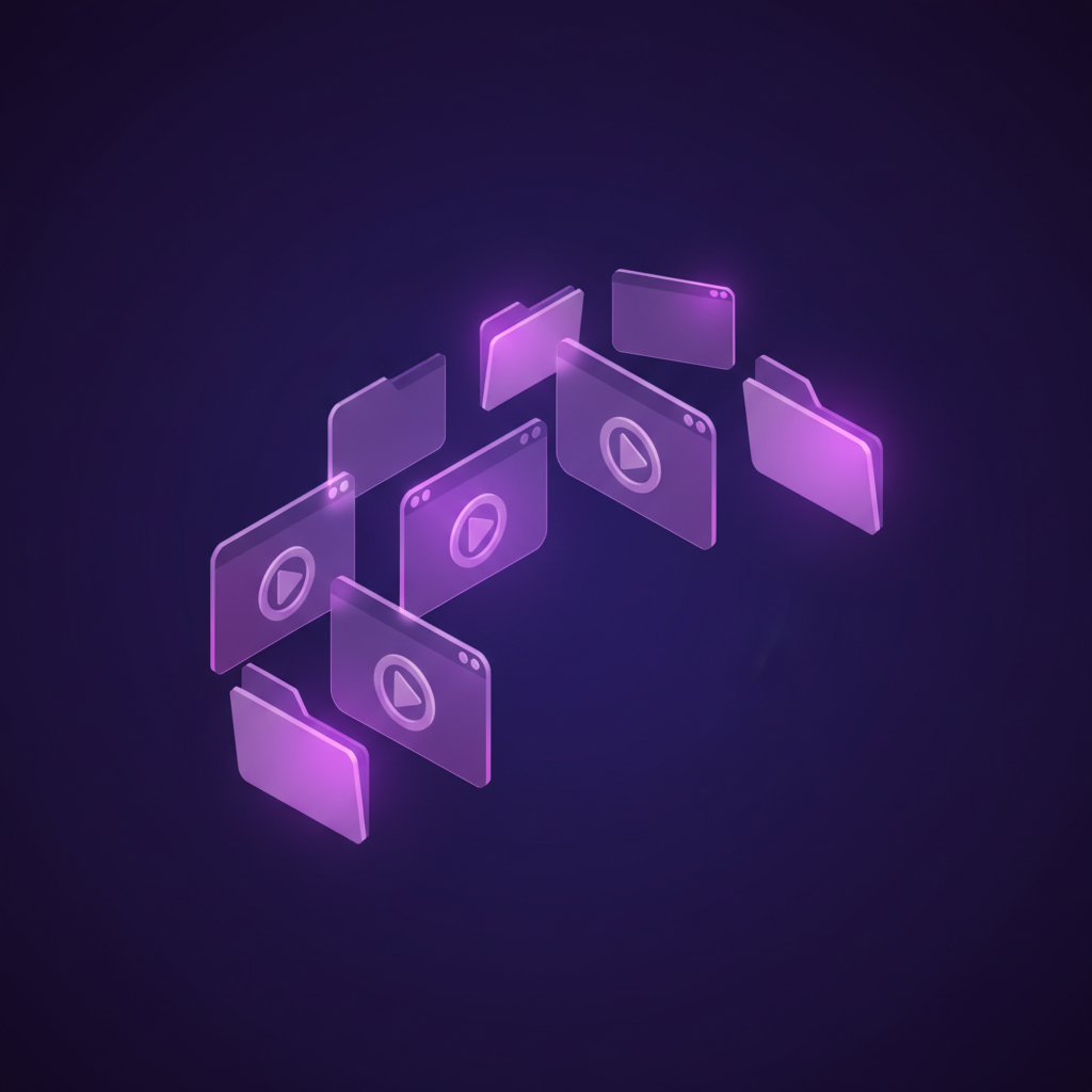 動画アップロード・管理のイメージ